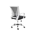 thumbnail image 3 of Modern Home Zuna Ergonomic Mesh Mid Back Office Chair, White & Black, 3 of 10