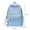 thumbnail image 2 of Kcodviy Japanese Simple Backpack 2025 Backpack Purse New Korean Versatile Middle Womens Travel Backpack School Student School Bag Beach Chairs with Backpack Straps Large Capacity Travel Bag, 2 of 5