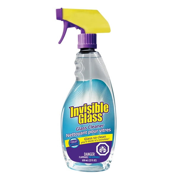 Invisible Glass 650ml Household Glass Cleaner Spray Bottle