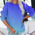thumbnail image 3 of Meichang Sweat-Shirt pour Femmes Manches Longues Col Rond Ample Pull Mode Gris Léger Fall Pull avec Poche, 3 of 6
