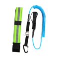 thumbnail image 4 of Almencla Surfboard Leash Lightweight Ankle Cuff Elastic Cord Leg Foot Rope Surf Leash for with Waist Belt, 4 of 8