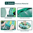 thumbnail image 3 of Tube à Neige Gonflable 55 Pouces, Grand Traîneau à Neige avec Fond Épaissi de 1,2 mm, Poignées Plus Robustes, PVC Résistant au Froid pour Enfants, Adultes, Hiver, Extérieur, 3 of 7