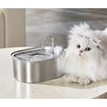 thumbnail image 1 of Weekly flyer pimelu All Stainless Steel Pet 3.2L Large Capacity Popular SUS304 Pet Water Dispenser For Cats And Dogs Hottest Deals, 1 of 3