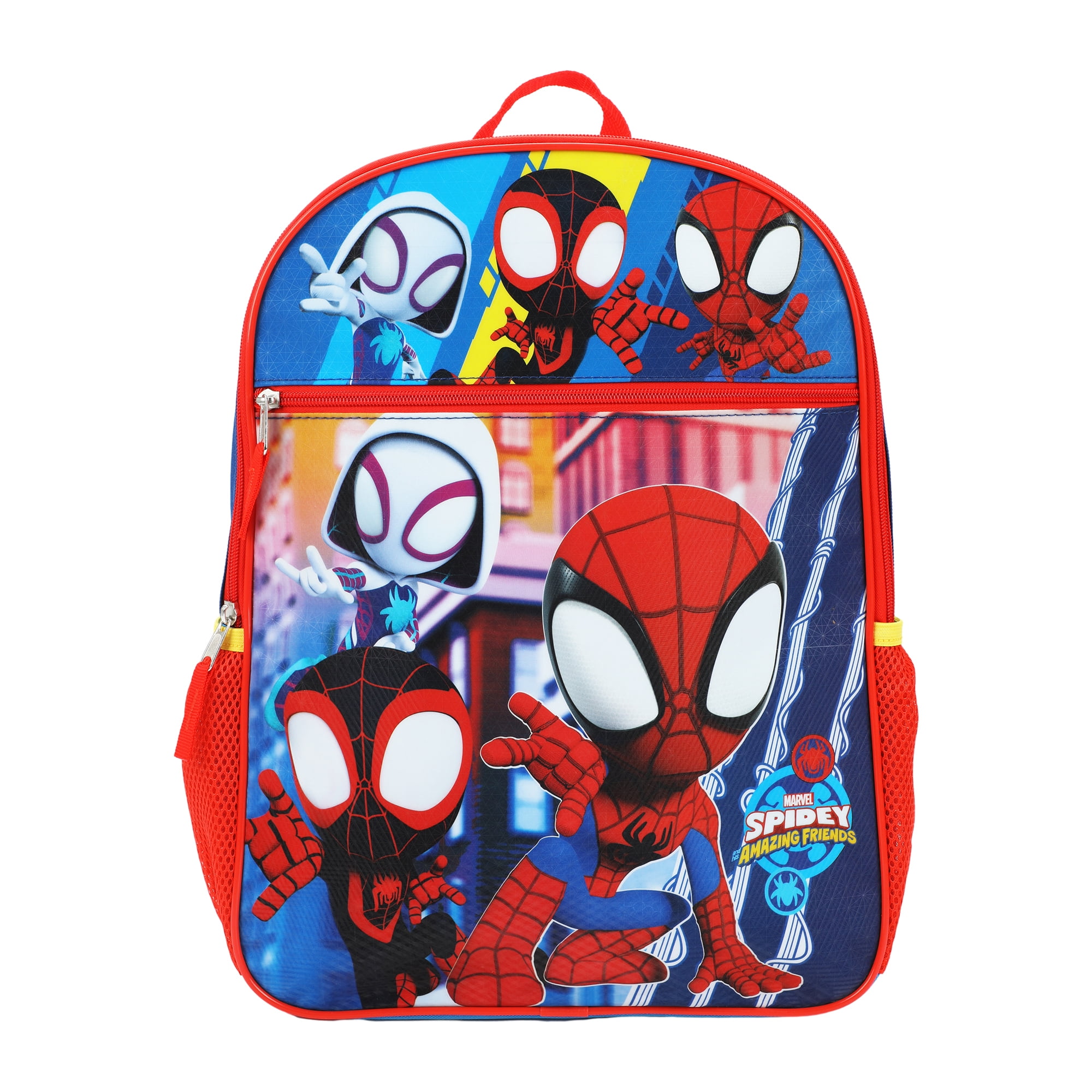 Marvel Spidey and His Amazing Friends Characters 16" Kids Backpack
