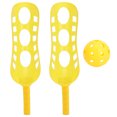 thumbnail image 2 of Scoop Toss Game, Portable Skeleton Sensory Training Scoop Ball Set  For Beach Yellow,Green, 2 of 8
