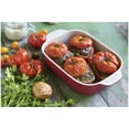 thumbnail image 3 of STAUB Ceramique 710 ml Ceramic Rectangular Oven Dish, Cherry, 3 of 3