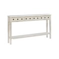 thumbnail image 1 of Pemberley Table Console Crème en Bois Row Rectangulaire Mince 60 Pouces Non Assemblée, 1 of 17
