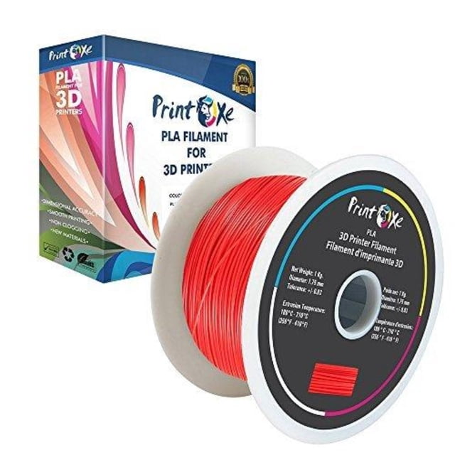 Filament d'Imprimante 3D en PLA Rouge - Bobine de 1 Kg