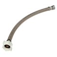 thumbnail image 1 of Brasscraft B1-16DL F 3/8-Inch Comp by 7/8-Inch Ballcock by 16-Inch Toilet Connector, White, 1 of 3