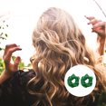 thumbnail image 3 of SHISUYAN 2PCS Christmas Sequins Hair Rope Colored Fluorescent Elastic Washing Hair Band, 3 of 8