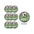 thumbnail image 3 of EGNMCR Goal-Scoring Theme For Soccer Matches Theme For The Theme Party Tableware Disposable 7-in 9-in Paper Plates Paper Cup Tissue Set Of Party-Themed Paper Plates Paper Disposable Tableware Set, 3 of 6