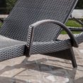 thumbnail image 3 of Noble House Stratford Chaise Longue en Osier d'Extérieur avec Accoudoirs - Ensemble de 2, 3 of 4