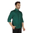 thumbnail image 3 of Bestman Formal Front Button Placket Solid Shirts For Mens Long Sleeve Regular Fit Shirt, 3 of 7