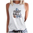 thumbnail image 1 of Birdeem Mode Femme Imprimé Col Rond Ample Sans Manches T-Shirt Chandail Tops, 1 of 12