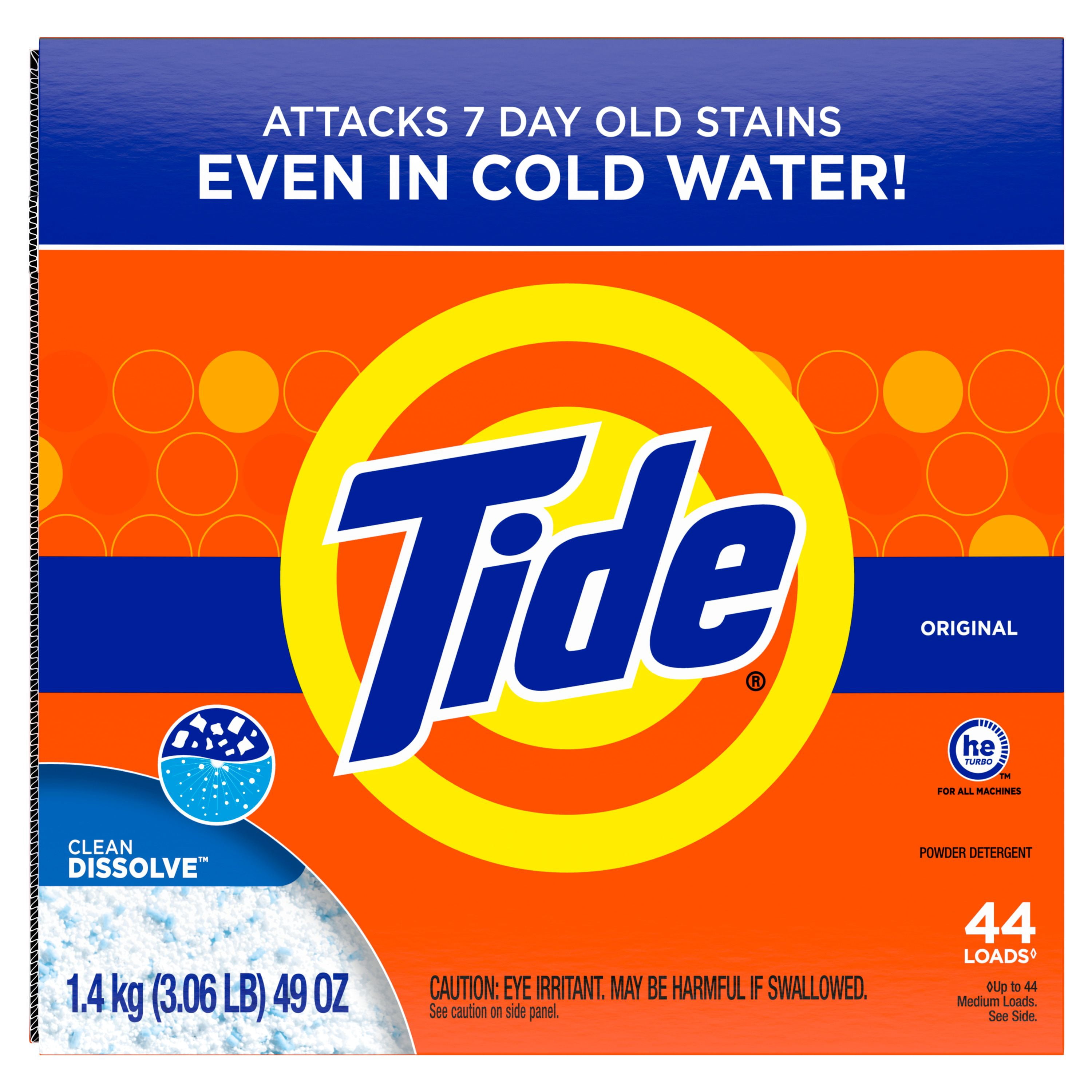 Tide Powder Laundry Detergent, Original Scent