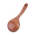 thumbnail image 2 of Unique Bargains Home Wood Hanging Hole Design Cooking Porridge Soup Hot Pot Spoon Ladle Brown, 2 of 4