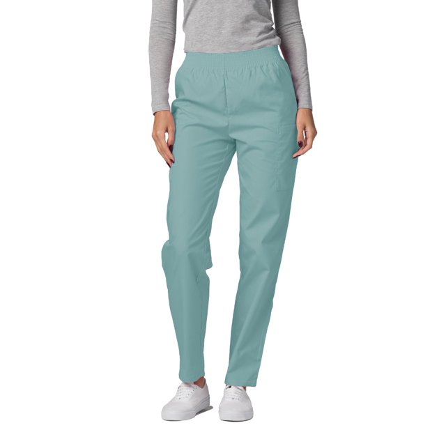 Adar Universal Scrubs For Women - Tapered Utility Cargo Scrub Pants