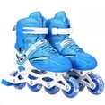 thumbnail image 4 of Patins à Roulettes 2 en 1, 4 Tailles Réglables, Patins 2 en 1 pour Enfants et Adultes, Patins à Roues Lumineuses pour l'Extérieur, 4 of 9