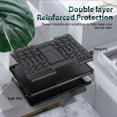thumbnail image 4 of Pour Étui pour Tablette F I R E HD 10 2021, Étui de Protection Robuste à Double Couche Antichoc Résistant aux Impacts avec Béquille Compatible avec Fire HD 10 Case & 10 Plus 11th Generation Not For IPad 10.1, 4 of 7