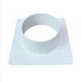 thumbnail image 2 of Bgsha Air Vent Duct Connector Flange Straight Ventilation Pipe Plastic Ducting Tools, 2 of 9