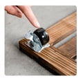 thumbnail image 5 of SuChun Support de Plante avec Cuillère et Couvercle, Caddy pour Plantes avec Roues, Support Roulant pour Plantes, Lb, Robuste, Carré en Bois pour Plantes avec Roues Pivotantes Verrouillables à 360°, pour Pots de Plantes Grands d'Extérieur et d'Intérieur, Pot de Fleurs, Pati, 5 of 5