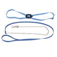 thumbnail image 3 of Harness Leash, Durable Polyester Adjustable Convenient Tortoise Harness Leash  For Reptile For Outdoor Yellow,Blue,Black, 3 of 8