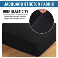 thumbnail image 4 of Super Stretch Stylish Cushions Covers/Furniture Cover Spandex Jacquard Small Checked Pattern Super Soft Slipcover Washable Individual, 4 of 8