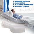 thumbnail image 4 of 1000ml Plastic Male Urinal Bottle with Measuring Lines, Portable for Travel and Incontinence Care, Leak-Proof Design, 4 of 9