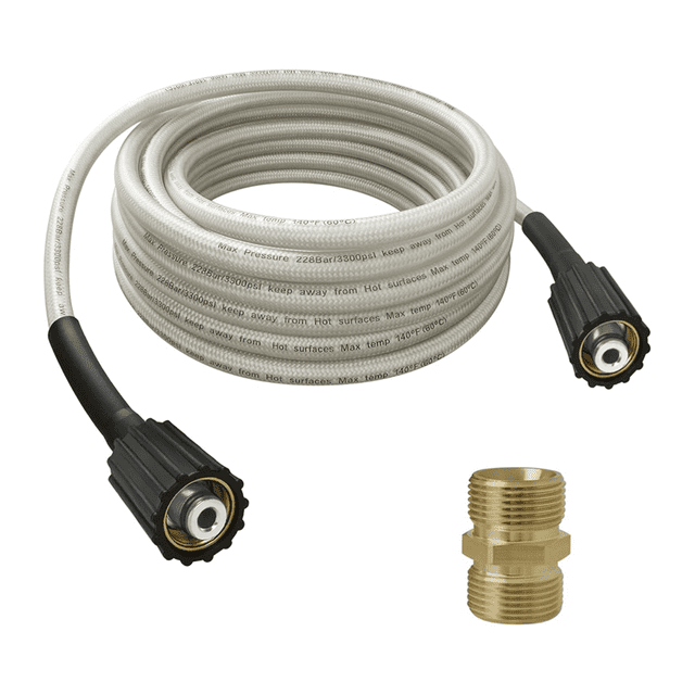 25-Foot Pressure Washer High Pressure Hose, Replacement for Greenworks 5200402, for Greenworks Pressure Washers,
