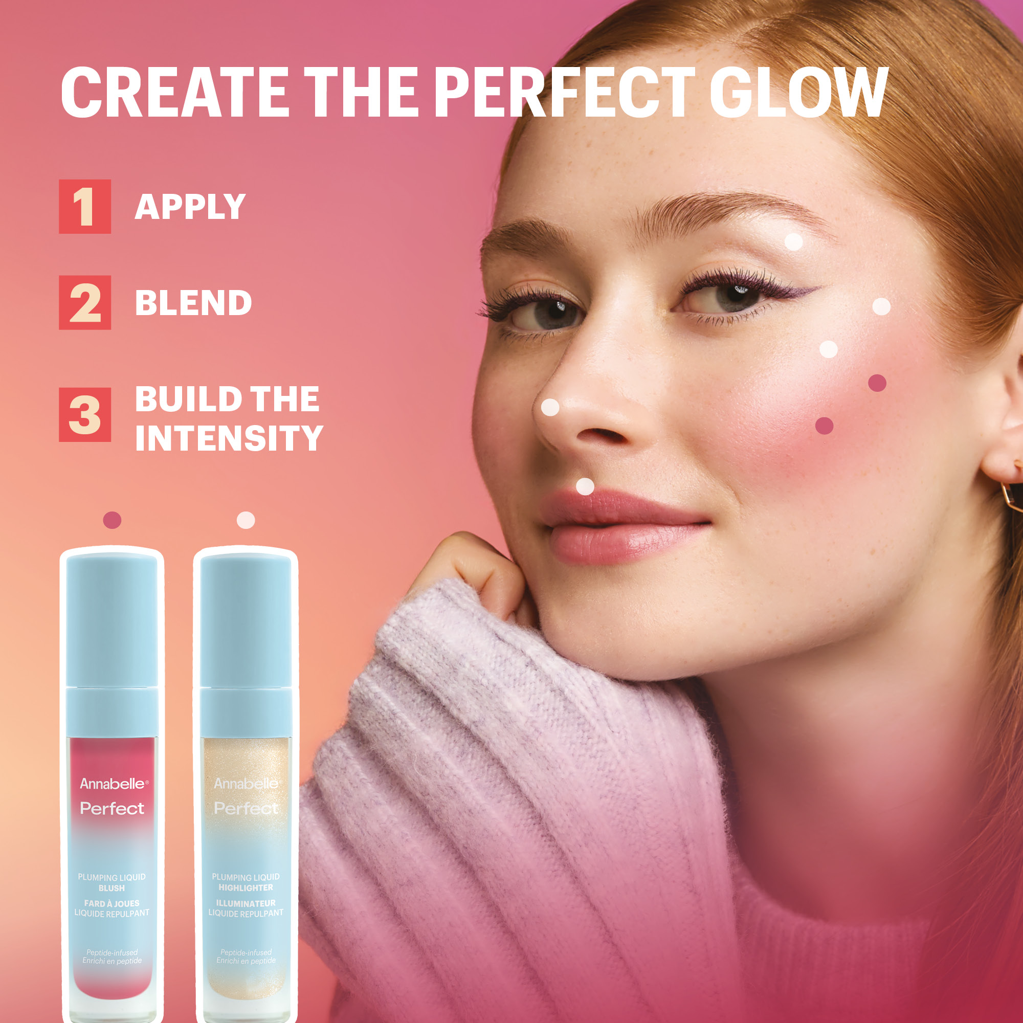 Annabelle Perfect Illuminateur liquide repulpant Rose lunaire