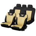 thumbnail image 3 of Yeacher Car Seat Covers Front and Rear Split Bench Protection 5 Seaters Easy to Install Compatible with 90% Vehicles (Auto Truck Van SUV), 3 of 6