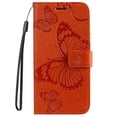 thumbnail image 2 of TECH CIRCLE Galaxy A14 5G Wallet Case,Butterfly Embossed PU Leather Flip case Cover Stand Feature with Wrist Strap and Card Holder Protective Phone Case for Samsung Galaxy A14 5G 6.6" 2023,Orange, 2 of 6