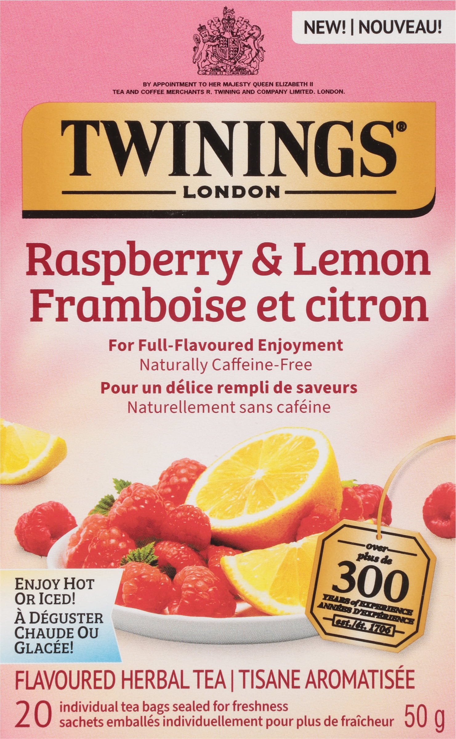 Twinings Raspberry Lemon Herbal Tea