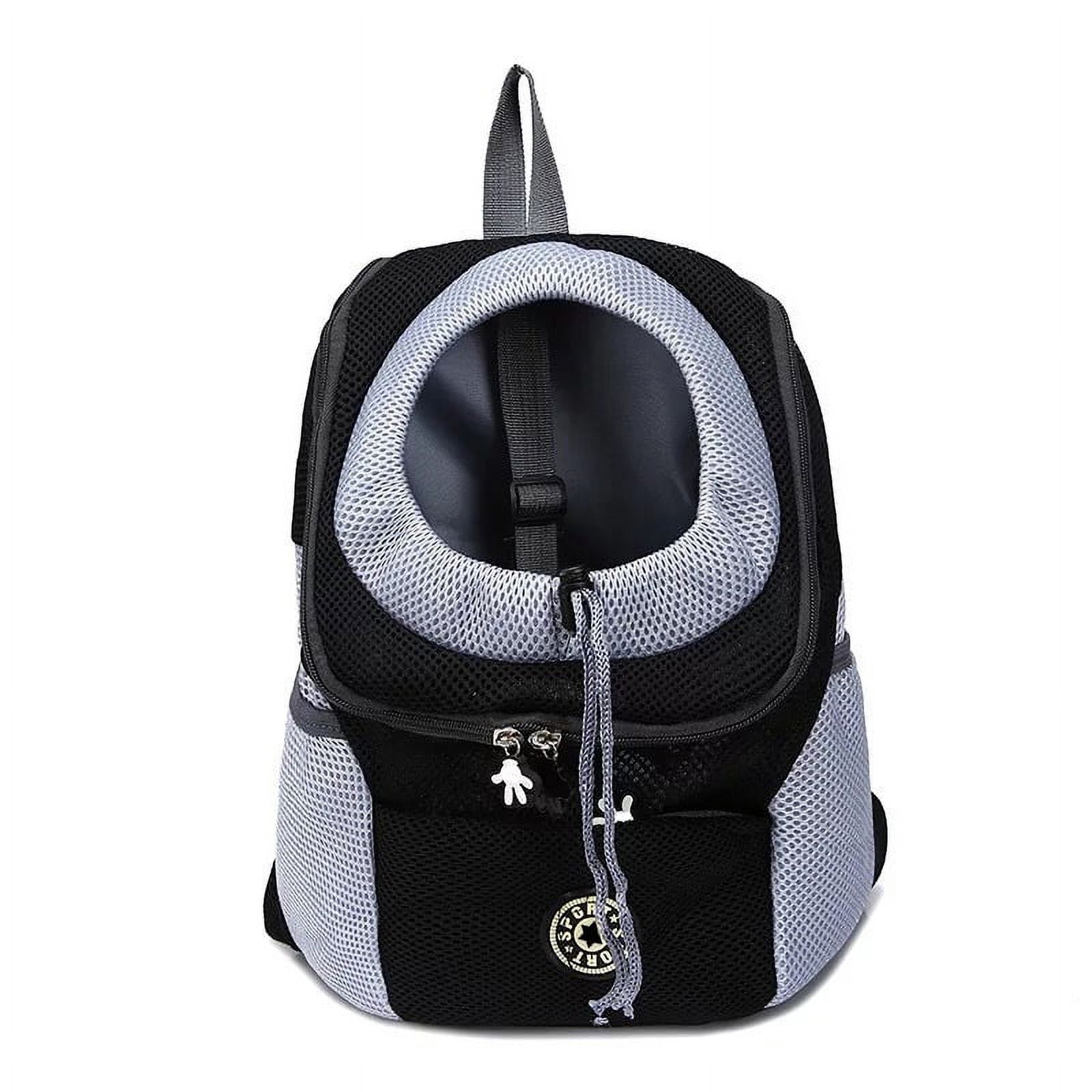 Dog Backpack, Puppy Backpack, Pet Carrier Backpack Small Dog Backpack Carrier Pet Travel Carrier Dog Front Carrier with Breathable