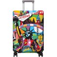 thumbnail image 1 of Travel Luggage Cover Suitcase Protector Fits 18-32 Inch Luggage Wheel Covers Patterned Travel Related Items Flower Luggage Protector Elastic Luggage Anti-scratch Suitcase Cover L, 1 of 5