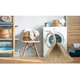 thumbnail image 2 of Ahgly Company Machine Washable Indoor Square Transitional Khaki Gold Area Rugs, 7' Square, 2 of 7