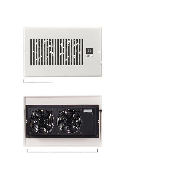 Fan 4x12in Duct Fan 100CFM 10 Adjustable Speeds with LCD Smart Controller