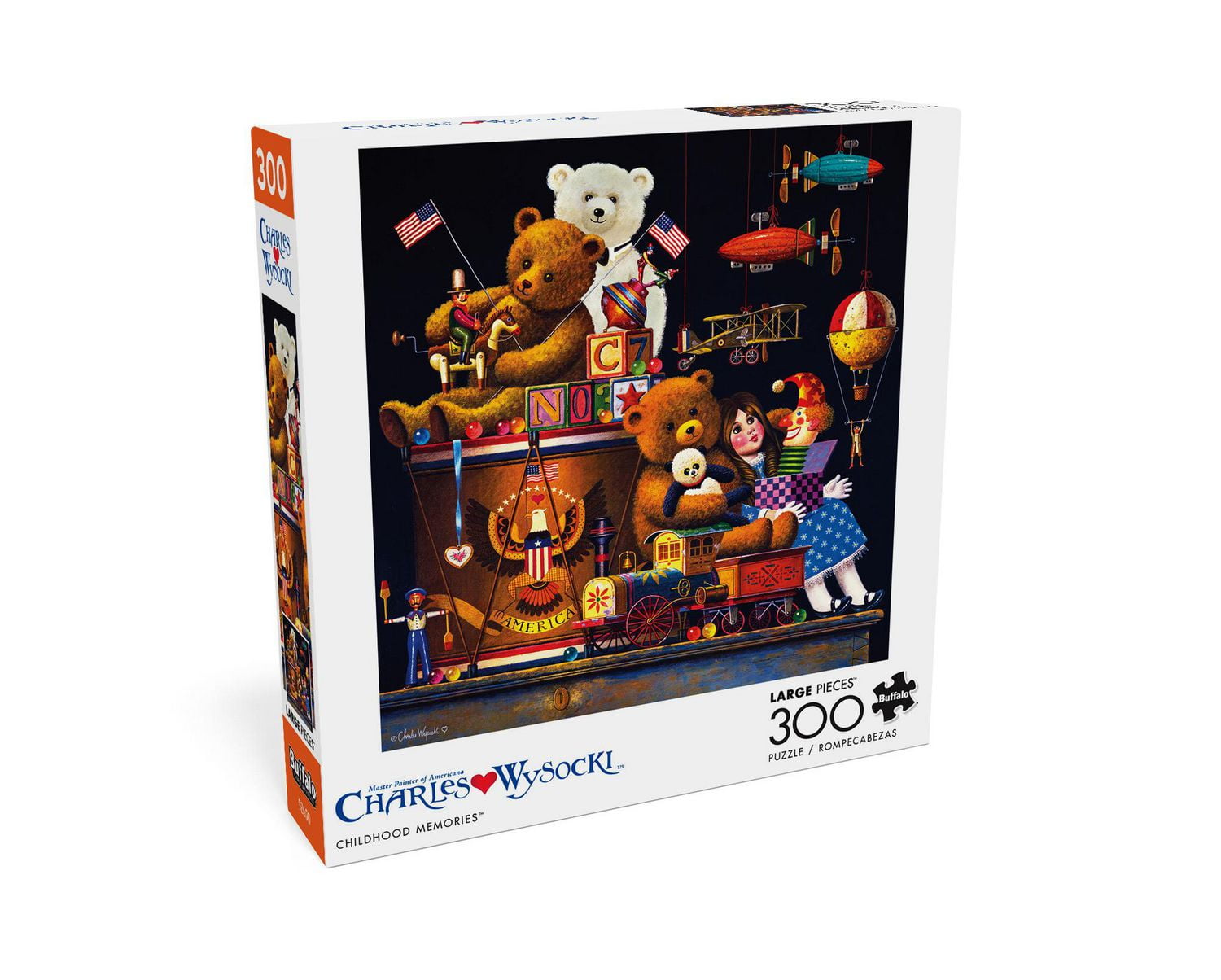 Buffalo Games - Le puzzle Charles Wysocki - Childhood Memories - en 300 pièces