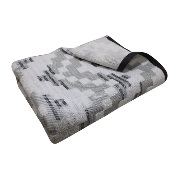 Hometrends Fashion Bath Towel, Grey, 1 Piece