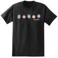thumbnail image 1 of Rick and Morty - T-Shirt Homme Expressions de Tête, 1 of 1