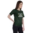 thumbnail image 1 of Inkmeso T-Shirt à Encolure Dégagée pour Femmes « Teaching Is My Super Power » Citation Graphique d'Enseignante, 1 of 6
