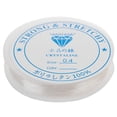 thumbnail image 1 of veasfak 10m Elastic Textile Threads Clear Stretch Cord for Jewelry Making - Clear, 0.4mm, 1 of 8