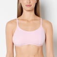 thumbnail image 1 of Scoop Neck Cotton Bralette With Picot Trim in Sweet Dream, 1 of 5