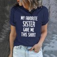 thumbnail image 1 of XZNGL Womens Funny Printed Pattern Casual Fashion Soild Color Short Sleeve Tops Blouse, 1 of 1