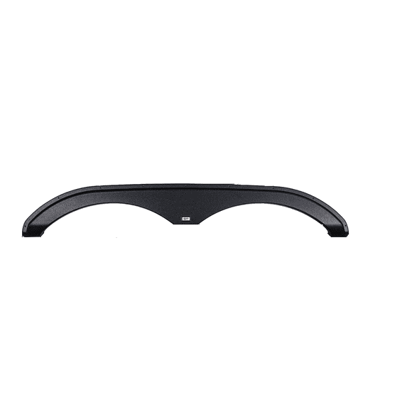 Icon Fender Skirt 15404 Tandem Axle; Fits Various Pacific Coachworks Brands Including Powerlite; 67-1/2 Inch Length x 11-7/8 Inch Height; Black; ABS Plastic; Tandem; Single