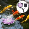 thumbnail image 4 of 1 Set Lotus Solar Fountain Outdoor Waterscape Fountain Pond Floating Fountain, 4 of 8