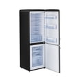 thumbnail image 2 of Unique Classic Retro 7 CU. FT. Electric Bottom Freezer Refrigerator with Wine Rack in Midnight Black, 2 of 14
