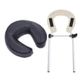 thumbnail image 2 of lionlar Massage Table Face Cradle with Pillow Cushion Support Bracket SPA Adjustable Black, 2 of 9