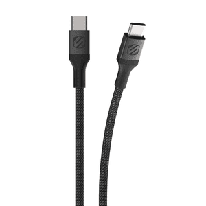 Scosche CCB10-SP Prime de grève USB-C à USB-C Frais & Sync Câble tressé 10'-Space Gris