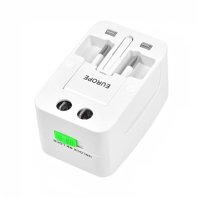 Birdeem World Universal Travel Adapter with Usb Convertor Wall Plug Power